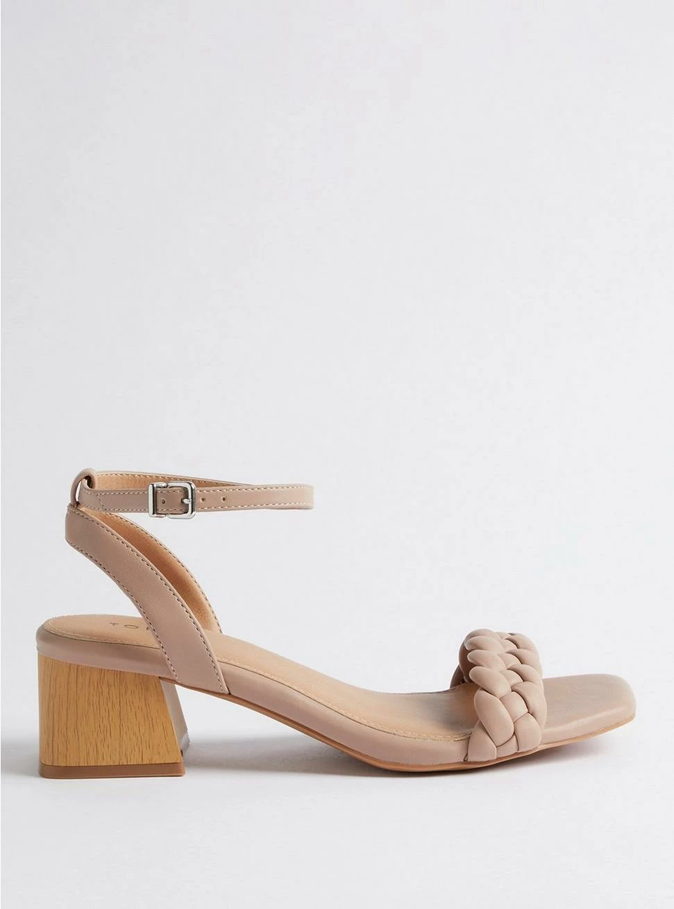 TORRID Braided Flare Heel Sandal (WW) - Image 3