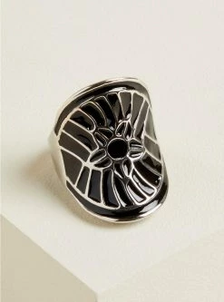 Null Enamel Statement Ring