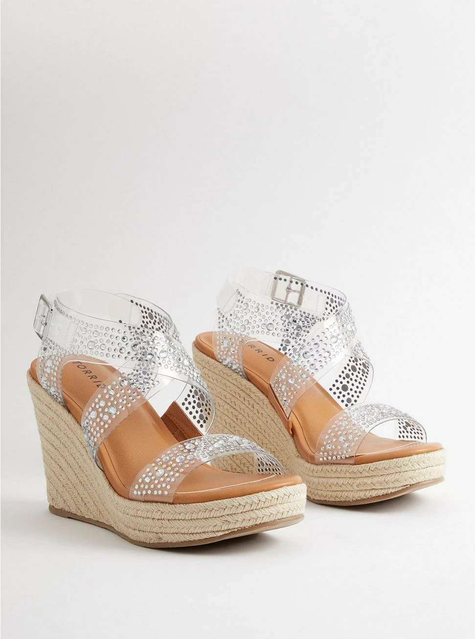 TORRID Embellished Espadrille Wedge (WW)