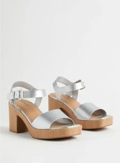 TORRID Curved Platform Heel Sandal (WW)