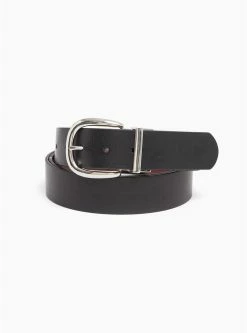 Null Reversible Faux Leather Buckle Belt